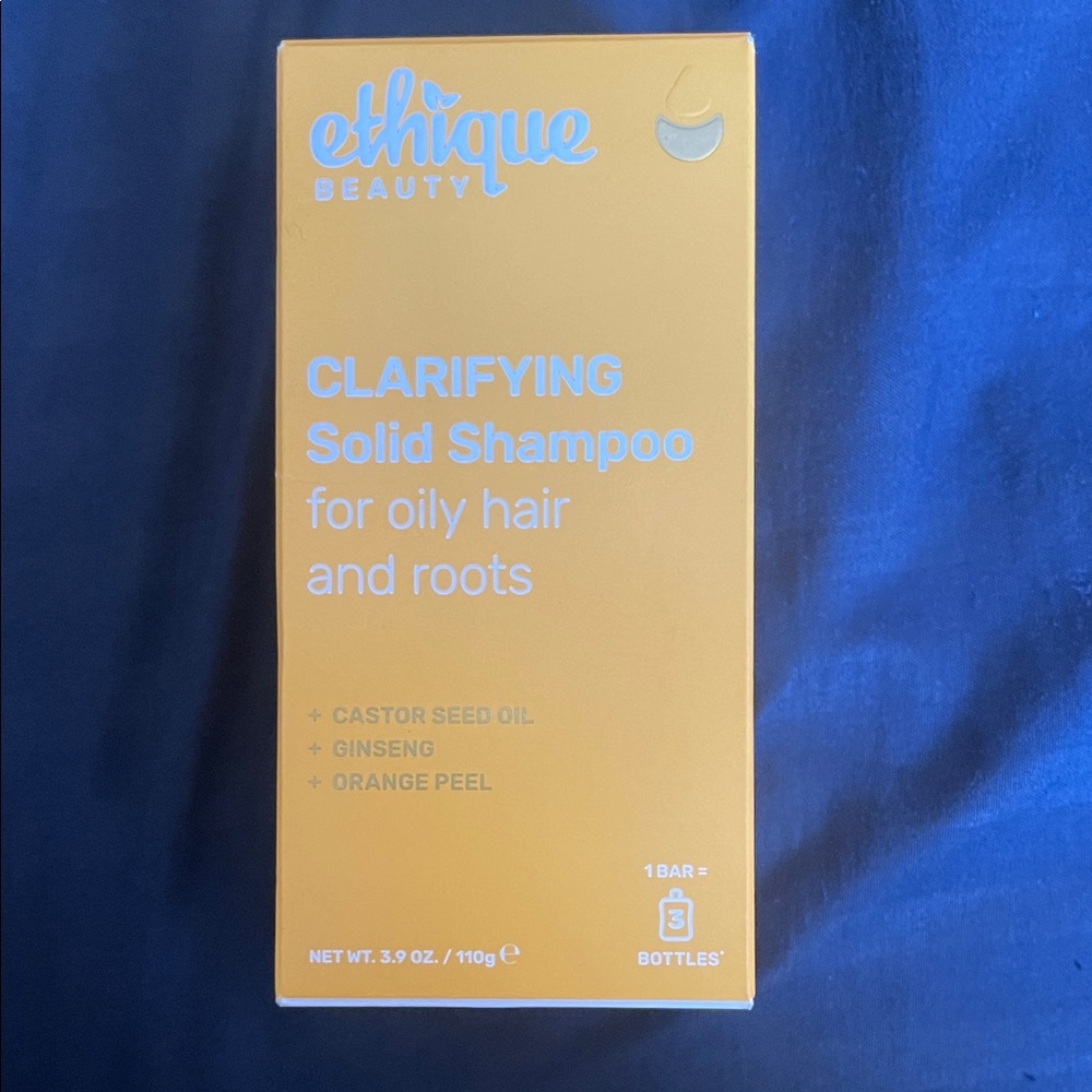 Clarifying Solid Shampoo Bar - Orange